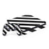 Black and White Geometric Stripes PlayStation PS4 Skins
